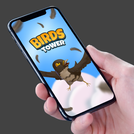 birds tower cover mobile